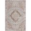 Taupe and Gray Synthetic Flat Woven 4' x 6' Area Rug