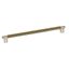 Polished Nickel and Golden Champagne Bar Cabinet Pull