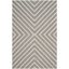 Hand-Tufted Wool Kids Rug in Grey/Ivory, 4' x 6' - Reversible Design