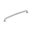 Satin Nickel 12-5/8" Modern Industrial Cabinet Bar Pull