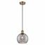 Ballston Brushed Brass and Glass Mini Pendant Light