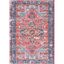 Elysian Red Synthetic 5' 5" x 8' Easy-Care Area Rug