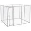 Adjustable Heavy Duty Galvanized Steel Chain Link Dog Kennel