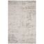 Princeton 59" x 5" Gray Rectangular Viscose Area Rug