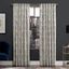 Aubrey Shimmering Floral Blackout Curtain Panel