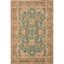 Handmade Teal and Camel Floral Wool Area Rug