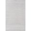 Handmade Striped Tufted Wool-Viscose Blend Area Rug in Gray 8'9" x 11'9"