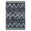 Majesty Moroccan Tassel Navy 4' x 6' Easy-Care Area Rug