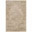 Creme Hand-knotted Viscose Vintage Area Rug