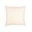 Ivory Linen 24x24 Pillow with Polyester Fill