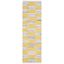 Montauk Yellow and Multicolor Handwoven Cotton Runner Rug