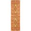 Heritage Beige and Rust Hand-Tufted Wool Runner Rug