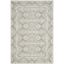 Global Elegance Hand-Tufted Wool 4' x 6' Gray/Ivory Area Rug