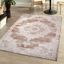 Alhambra Reversible Brown/Cream Synthetic 3x5 Modern Area Rug