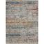 Rustic Textures Abstract Blue Multicolor 9'3" x 12'9" Area Rug