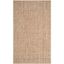 Natural Jute 6' x 9' Handwoven Area Rug