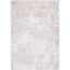 Hand-Knotted Serenity Blue 4' x 6' Viscose Area Rug