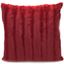 Maroon Faux Fur Decorative Throw Pillow Cover