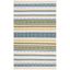 Ivory Coast Hand-Woven Cotton Flatweave 3' x 5' Rug