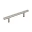 Satin Nickel 3-3/4 Inch Modern Cabinet Bar Pull