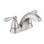 Moen Brushed Nickel Traditional Centerset Bathroom Faucet