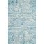 Blue and Ivory 6' x 9' Hand-Tufted Wool Area Rug