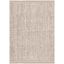 Handmade Gray Jute Non-slip Rectangular 6' x 9' Area Rug