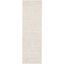 Coastal Breeze Bleached Wool 27" Hand-Knotted Runner Rug