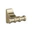 Golden Champagne Double Prong Wall Mounted Robe Hook