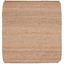 Natural Jute Handwoven 4' x 4' Square Area Rug