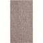 Sisal Weave Easy-Care 31'' Natural & Black Indoor/Outdoor Area Rug