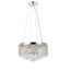 Elegant Chrome Crystal 6-Light Pendant Chandelier