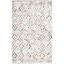 Ivory Elegance 59" Hand-Tufted Wool Area Rug