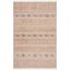 Natural Fiber Hand Loomed Geometric Area Rug, 3' x 5'