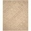 Natural Beige Handwoven Jute Geometric Area Rug