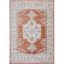 Sierra Ivory and Rust Hand-knotted Wool Area Rug