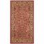 Red and Natural 2'2" x 4' Traditional Oriental Area Rug