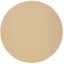 Beige Round Braided Synthetic 8' Area Rug