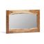 Acacia Wood Square Live Edge Mirror with Natural Finish