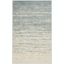 Slate and Cream Abstract Rectangular Area Rug