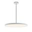 Edge 24" White Aluminum LED Round Pendant Light