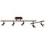 Viper 51.5" Bronze LED Linear Semi-Flushmount with Adjustable Arm