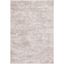 Ivory Beige Abstract Hand-knotted Square Rug