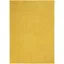 Sunny Yellow 6' x 9' Synthetic Reversible Outdoor Rug