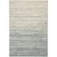 Slate and Cream Abstract Rectangle Area Rug, 6' x 9'