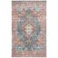 Arizona Rust and Blue Green 8' x 10' Synthetic Area Rug