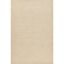 Everett Off-White Hand-Tufted Wool and Viscose Rug, 2x4 ft