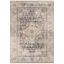 Maharaja Gray and Blue Synthetic Traditional Area Rug