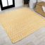 Boho-Chic Moroccan Inspired Yellow/Cream Geometric Indoor/Outdoor Rug