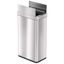 Silver Stainless Steel Touchless Motion Sensor Trash Can 18 Gallon